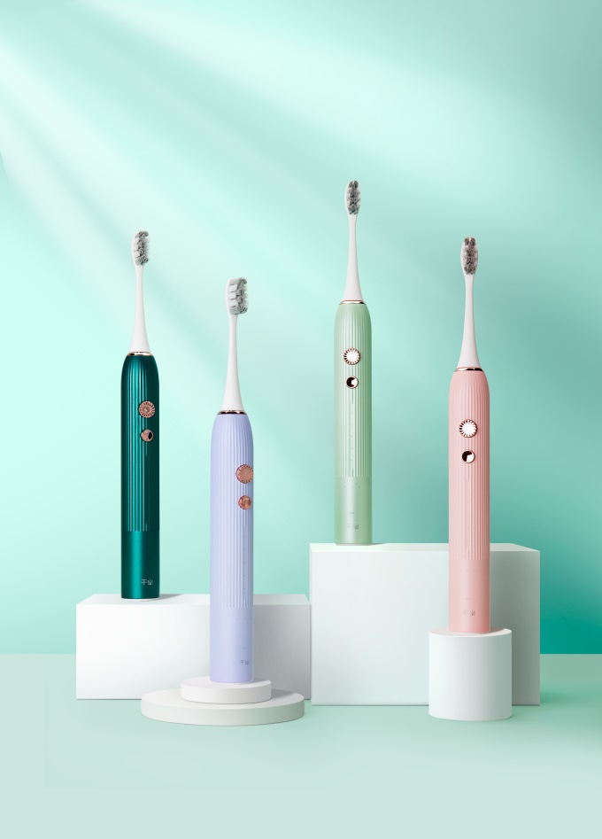 千山电动牙刷——新品“小野菊”上市,开启智能洁齿新时尚